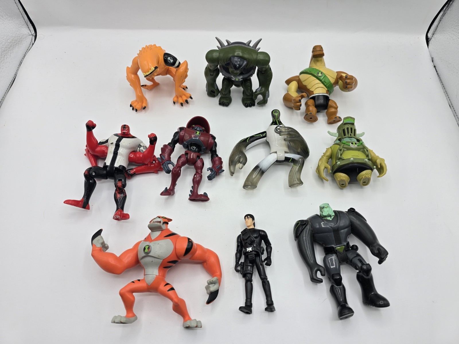 X10 Bundle Of Ben 10 Action Figures Bandai Cartoon Network - LOT 3