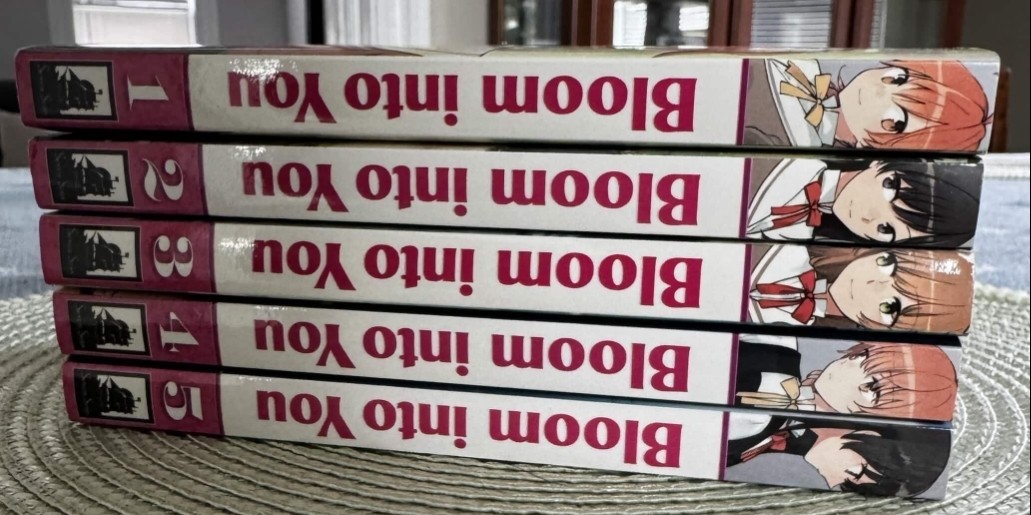Bloom Into You Manga Lotto Vol 1-5 Copertina Morbida Inglese di Nio Nakatani