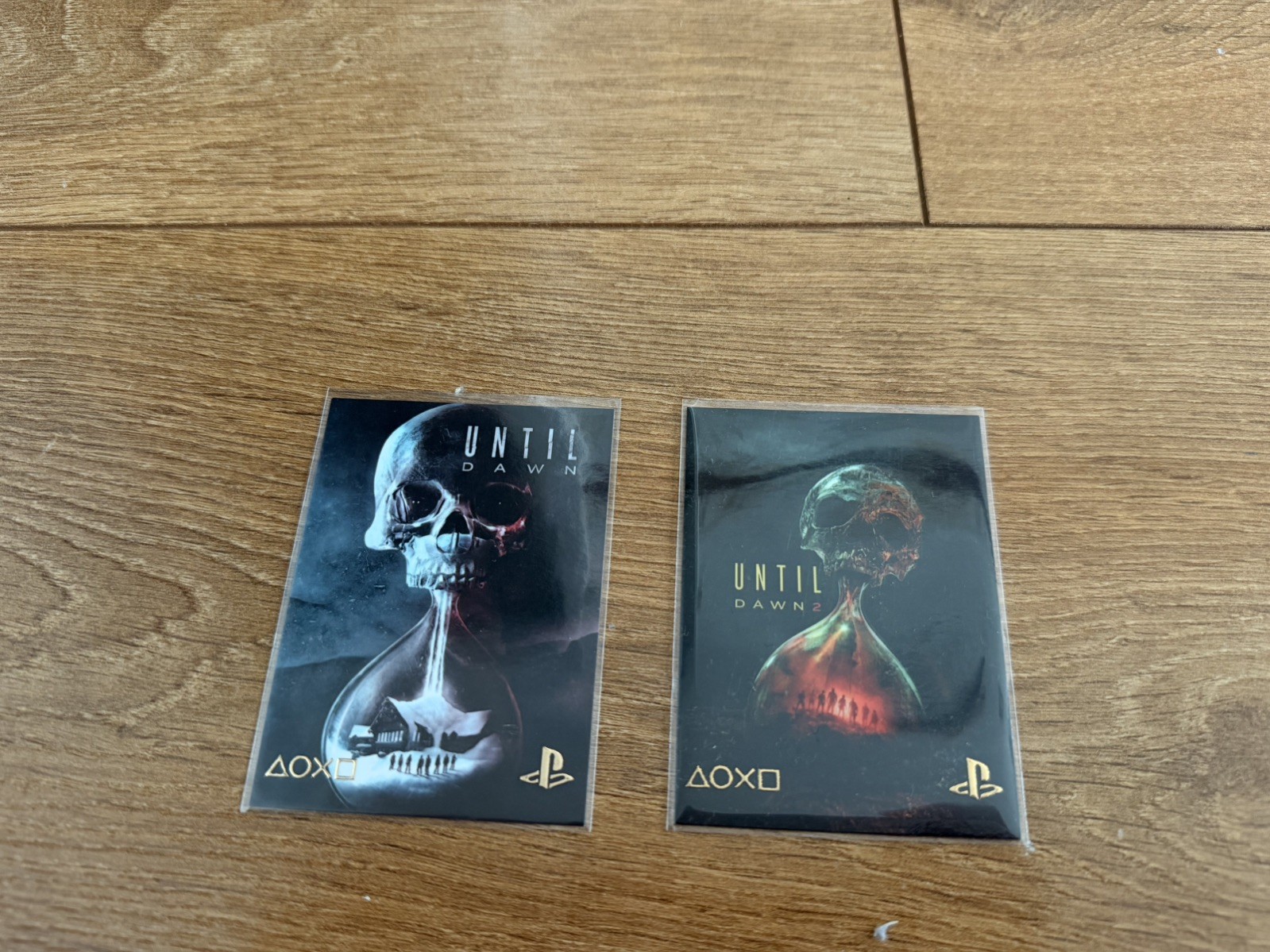 Until  Dawn Series PlayStation Trading Cards Complete Set  X 2 Collectible Cards