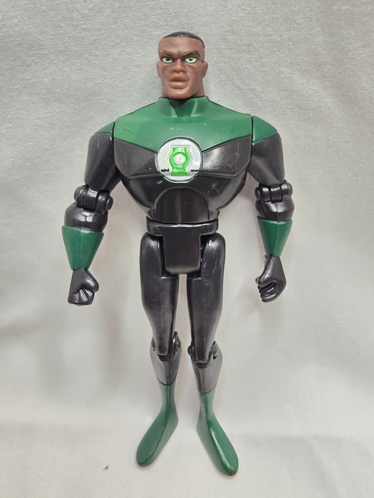 DC Comics Lanterna Verde JLU John Stewart 4,5" Modellino 2003 Mattel, Sciolto