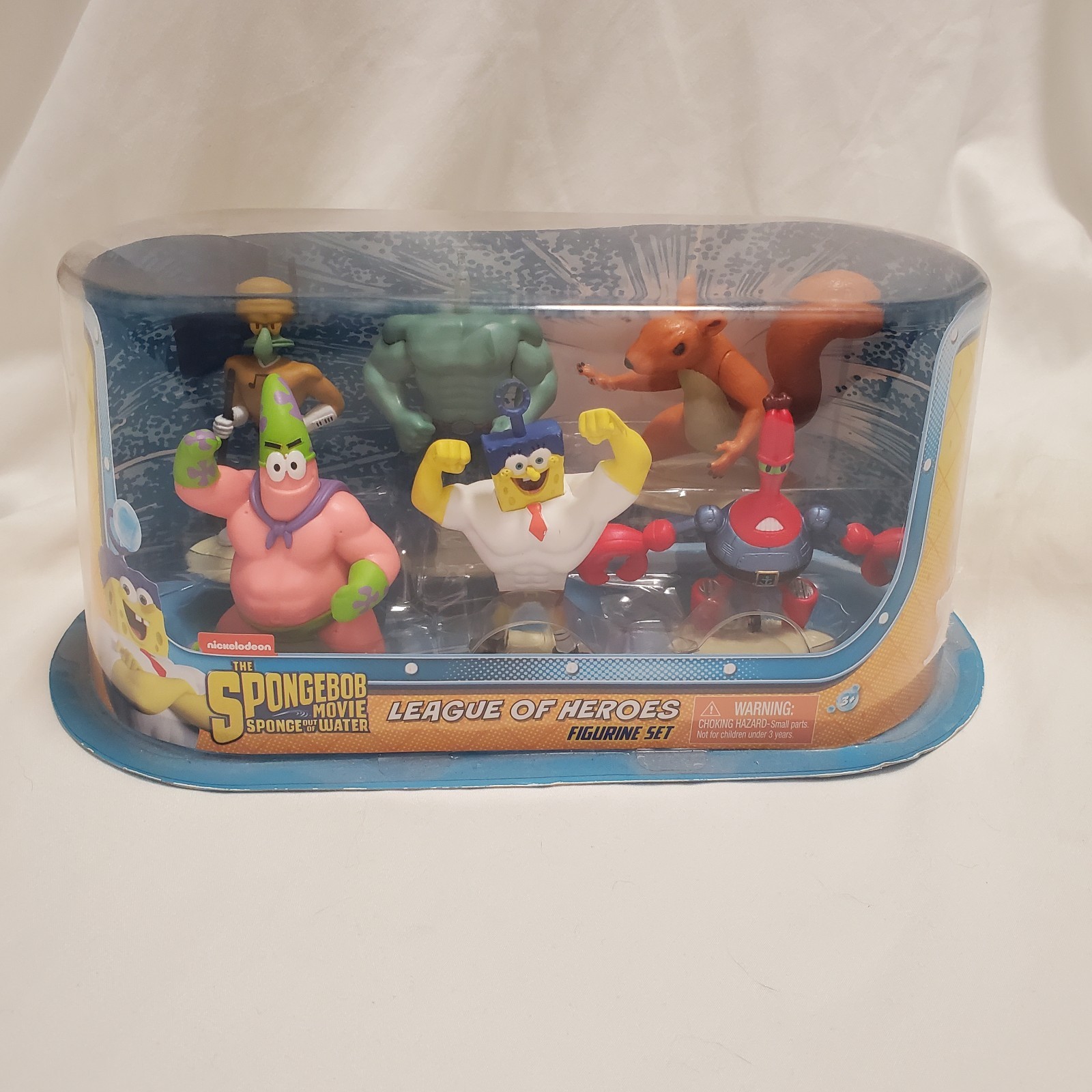 Set figurine SpongeBob Movie Sponge out of Water League of Heroes 2015