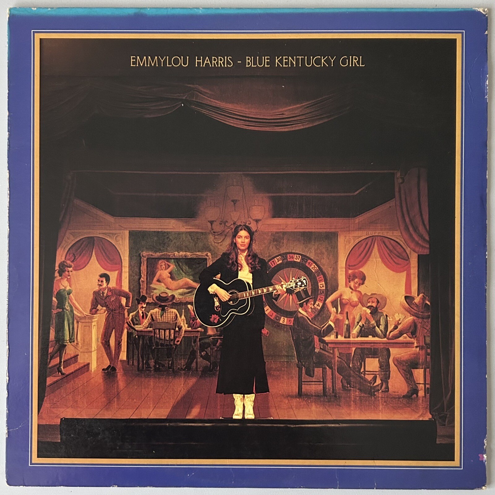 Emmylou Harris - Blue Kentucky Girl - Warner Bros 1979 BSK3318 Vinyl LP w/ Inner