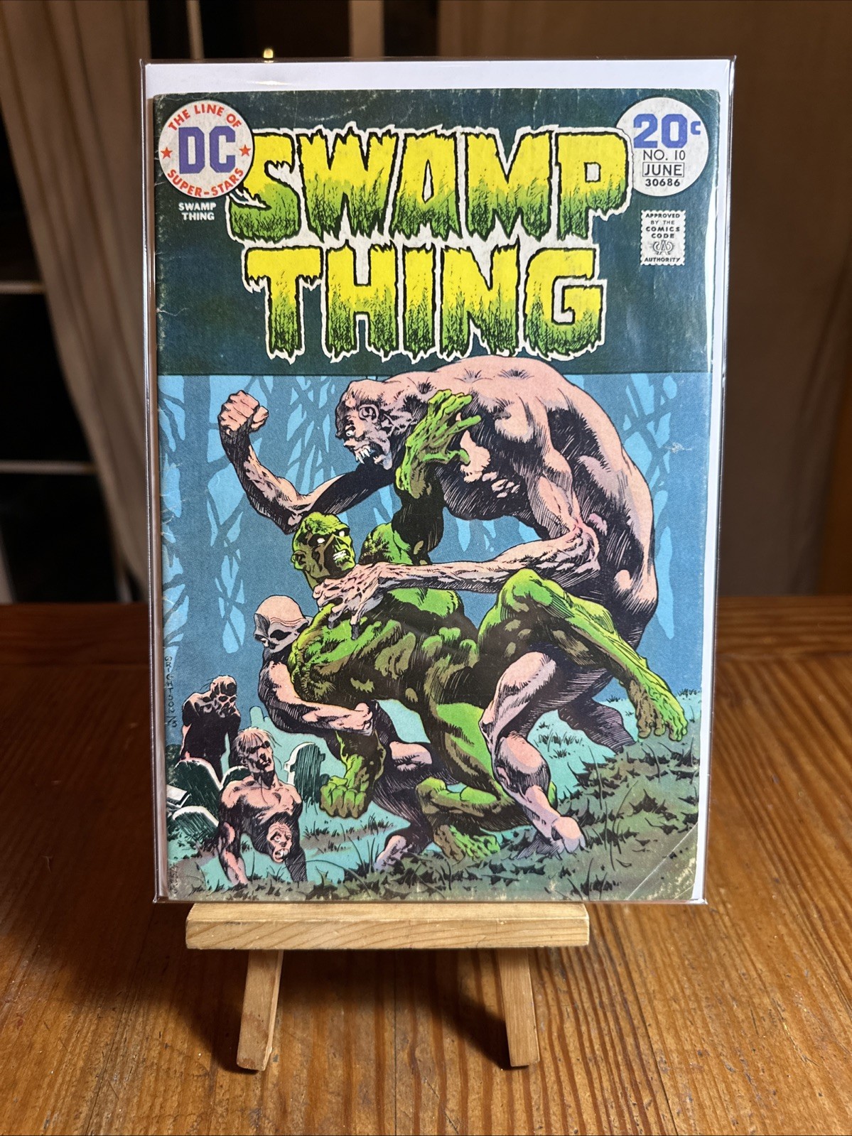 Swamp Thing #10 - L'uomo che non voleva morire (DC, 1974) VG Wein Wrightson