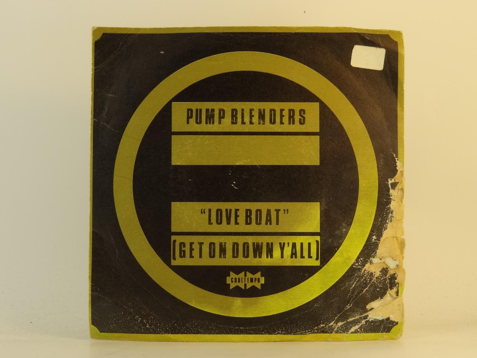PUMP BLENDERS LOVE BOAT (GET ON DOWN Y'ALL) (54) 2 Track 7" Single plus Picture 