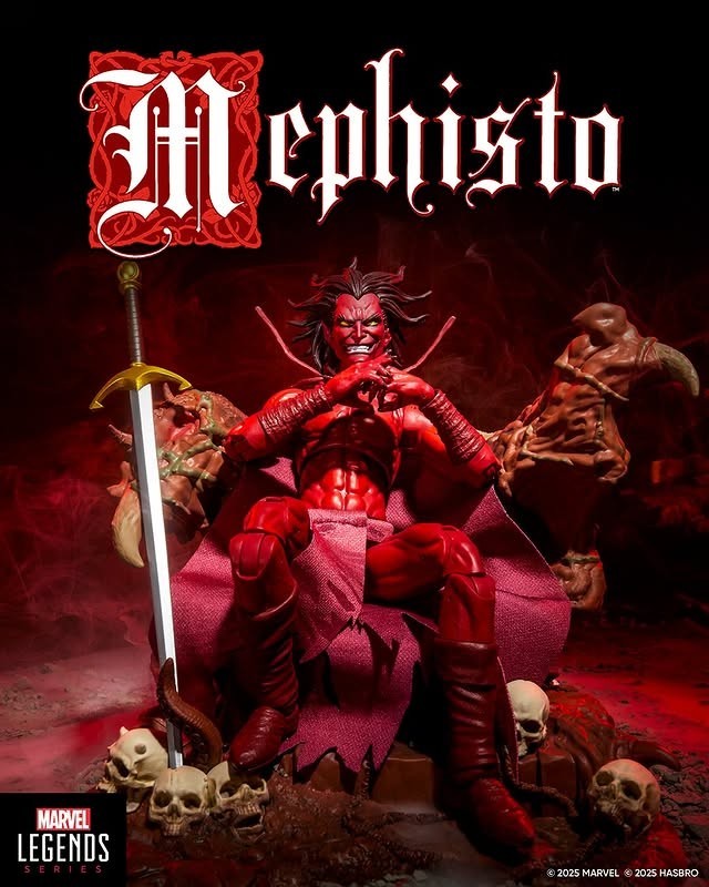 Marvel's MEPHISTO- Marvel Legends Hasbro Pulse Exclusive EXCELLENT, BUY IT NOW