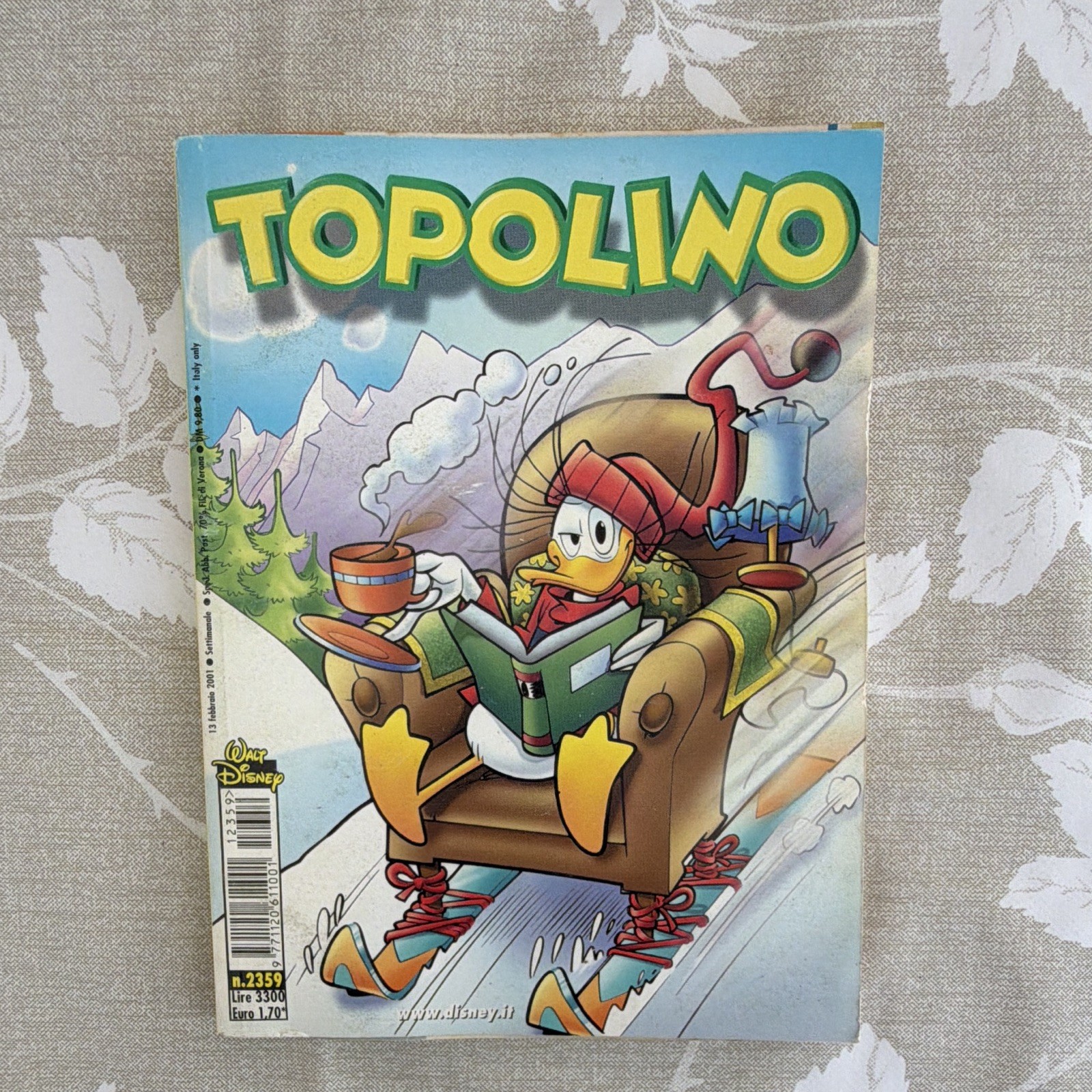 Disney Topolino n.2359 (2010) fumetto a colori italiano Topo Corner