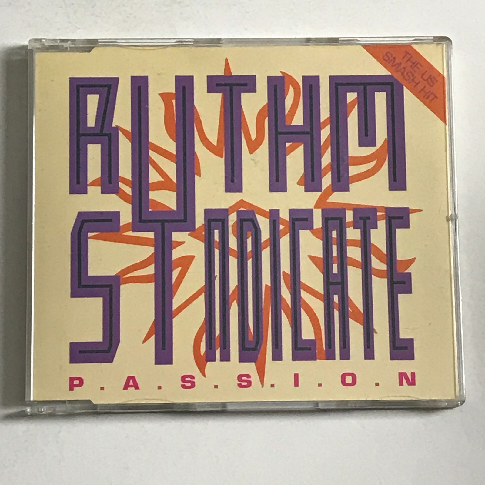 Rythm Syndicate - P.A.S.S.I.O.N. CD Maxi-Single 1991 – 0077774501828 EX/EX