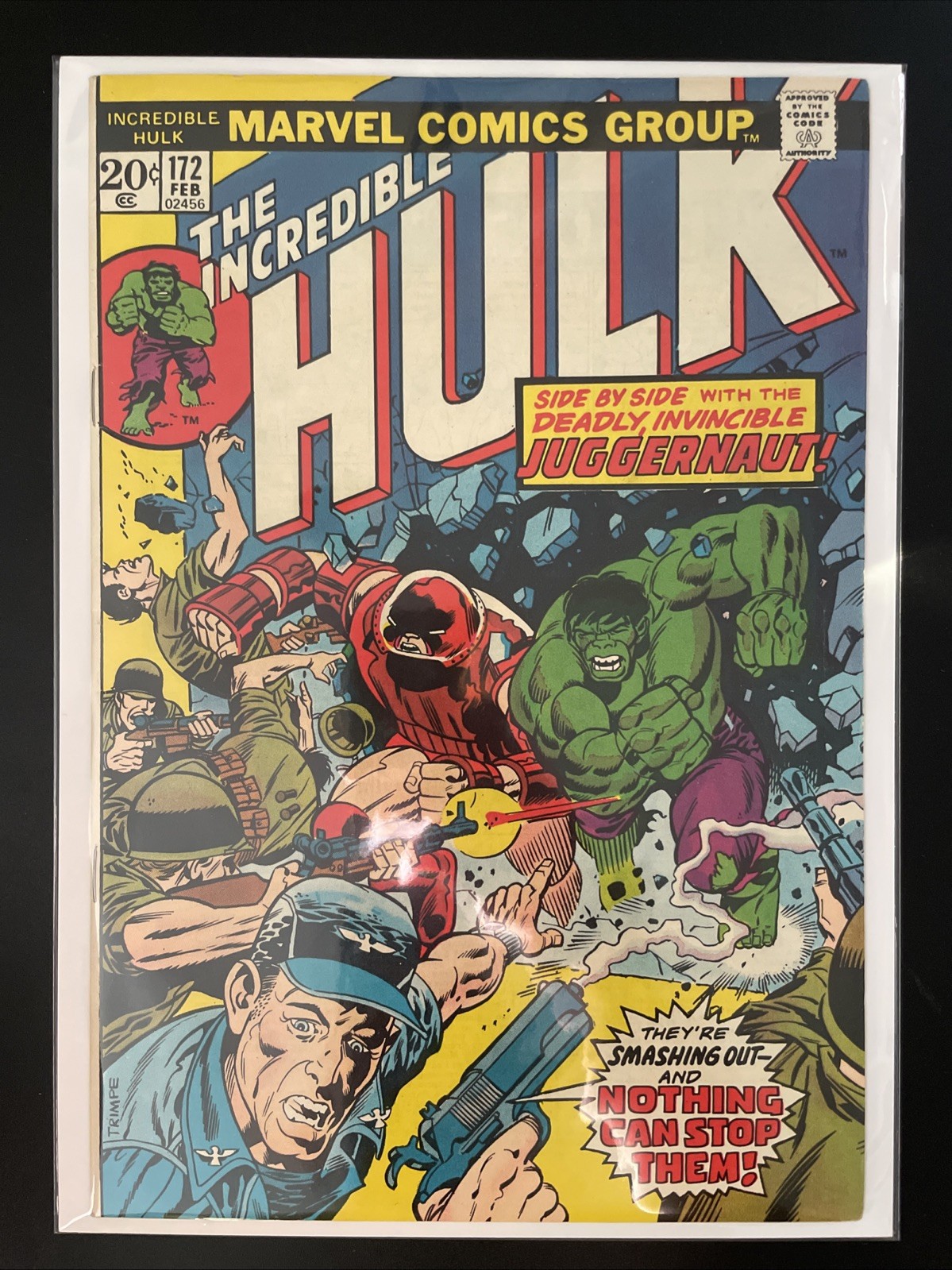 Incredible Hulk #172 (Marvel) Origine di Juggernaut 1° Team-Up con Hulk