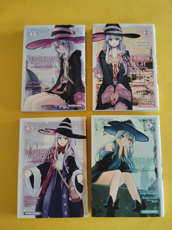 Mangas Wandering witch Voyages d'une sorcière