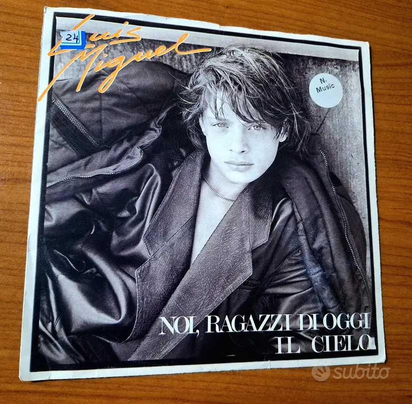 Vinile Luis Miguel Noi ragazzi di oggi / Il Cielo