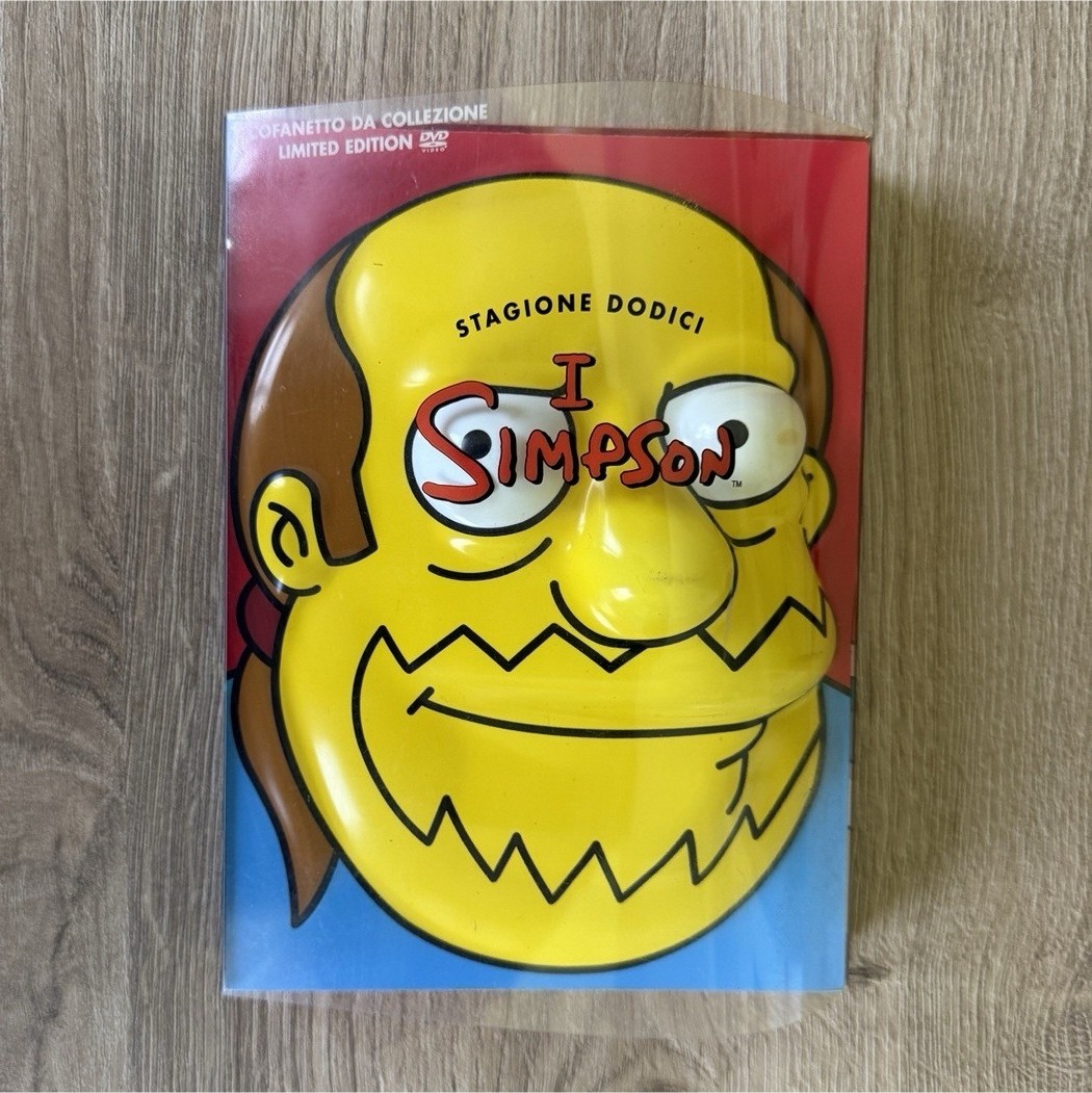  I Simpson Stagione 12 DVD cofanetto da collezione ed. limitata ITA