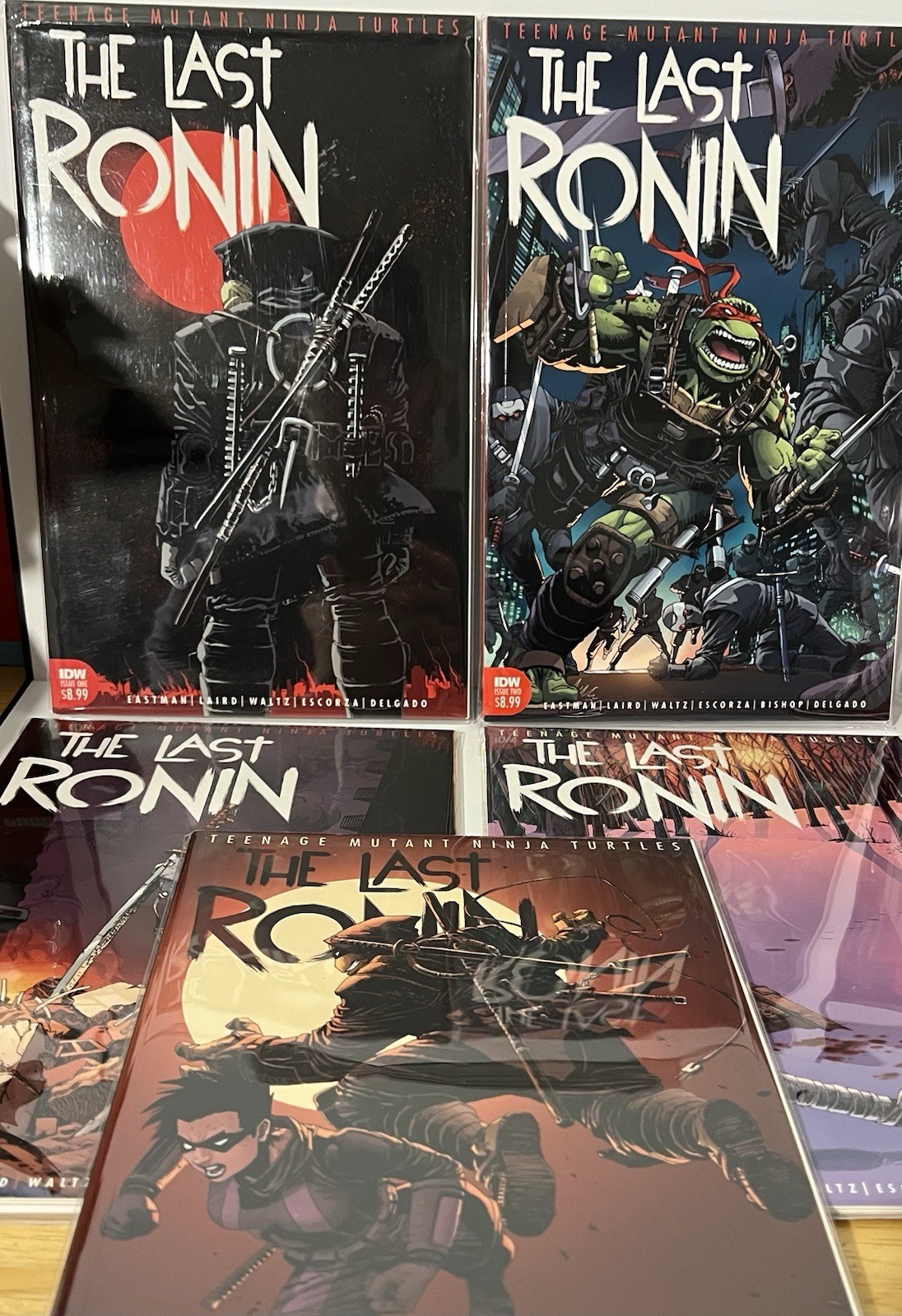 Tmnt: the Last Ronin #1 -5 First Print IDW 2020 NM-