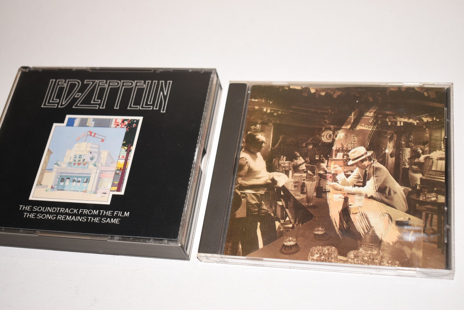 Lot of 2 CDs by Led Zeppelin - Song Remains the Same & In Through The Out Door