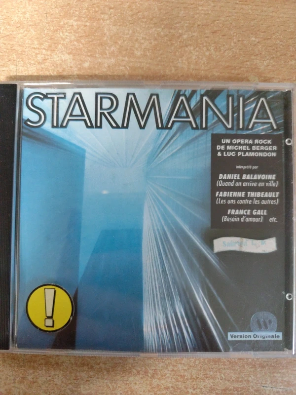 Starmania comédie musicale cd Daniel Balavoine France Gall Fabienne Thibeault