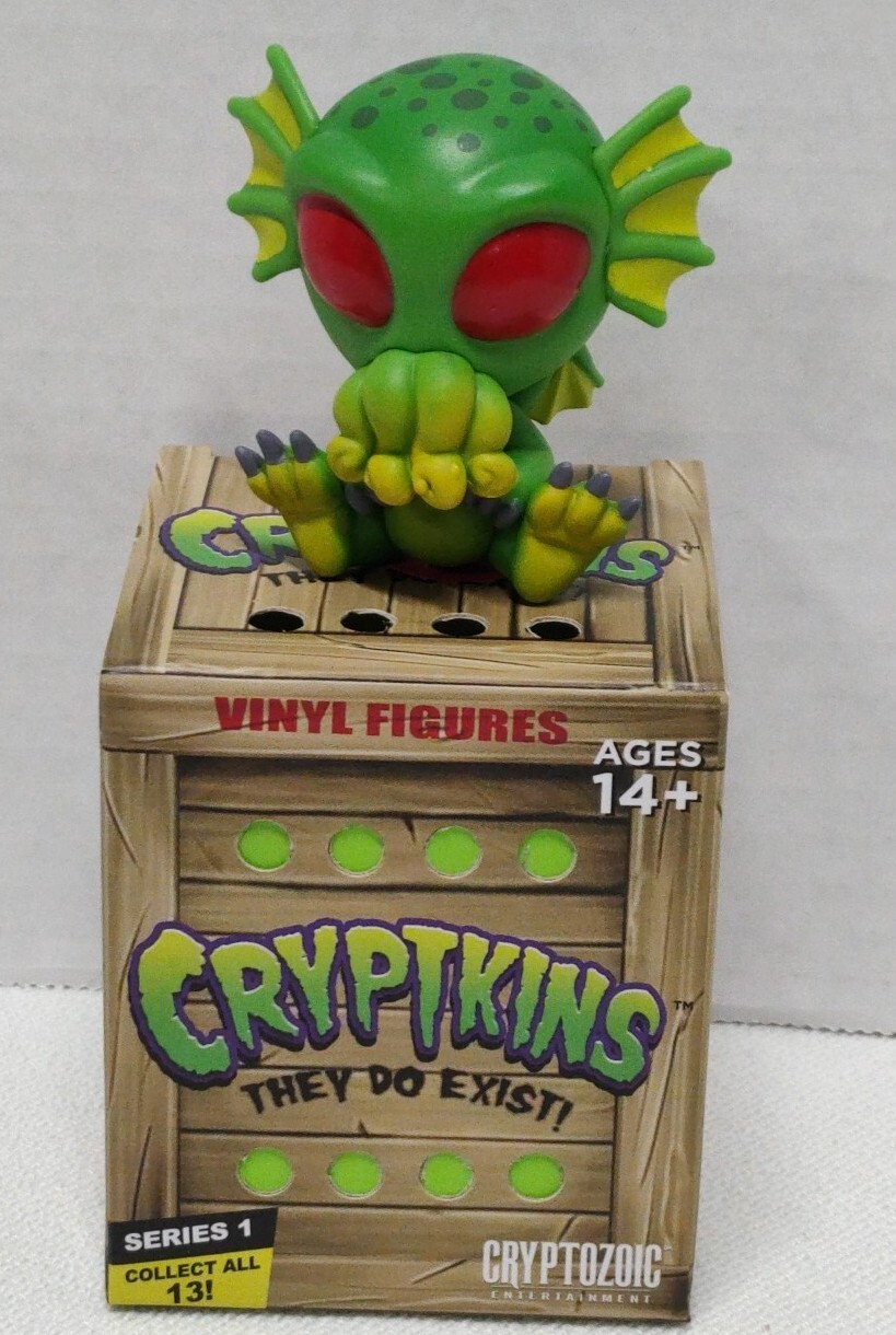 Cryptozoic CRYPTKINS Serie 1 CTHULHU 3" Mini Figura in Vinile Scatola Cieca Aperta