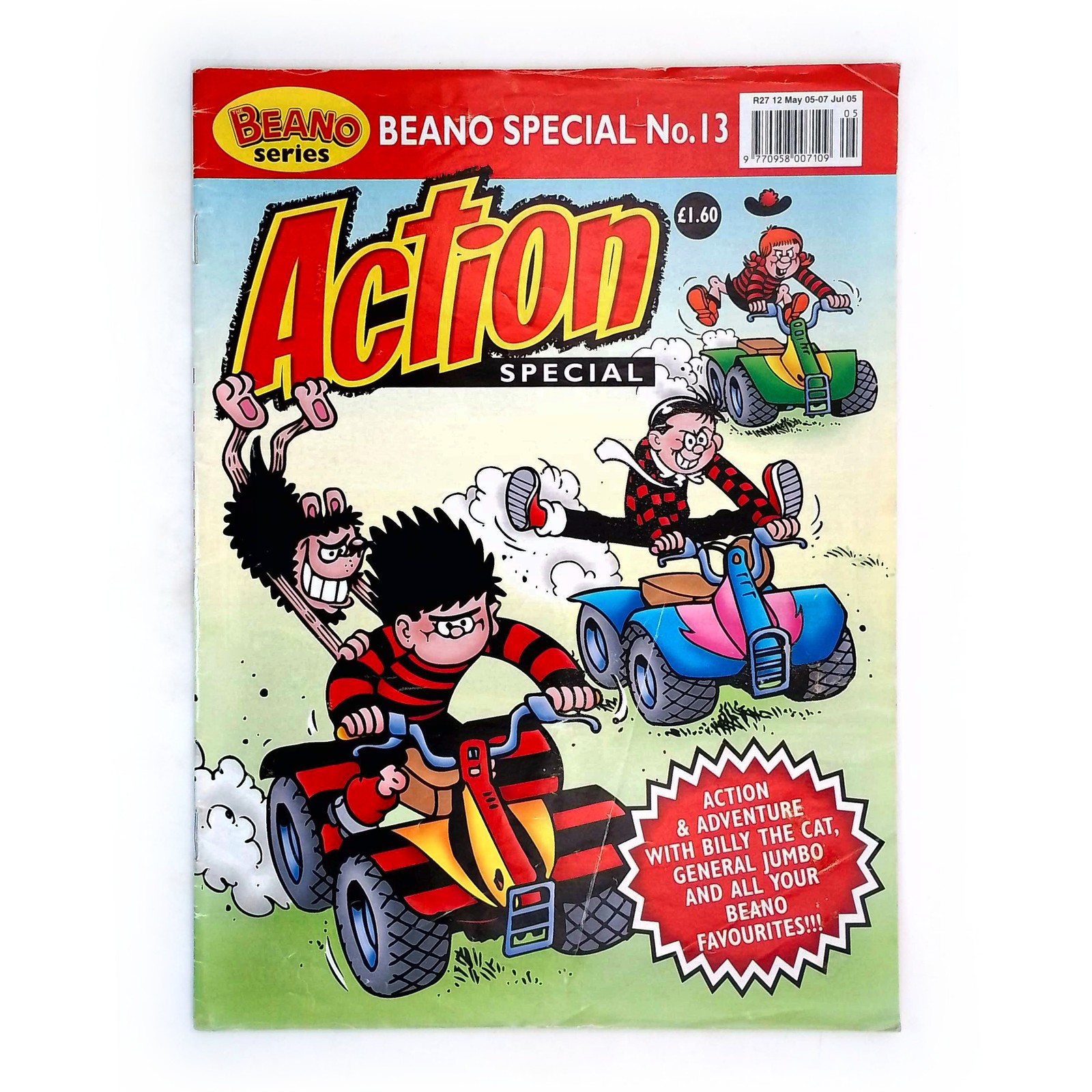 Beano Special No. 13 - Action Special (2005) - Dennis Gnasher Minnie UK Comic