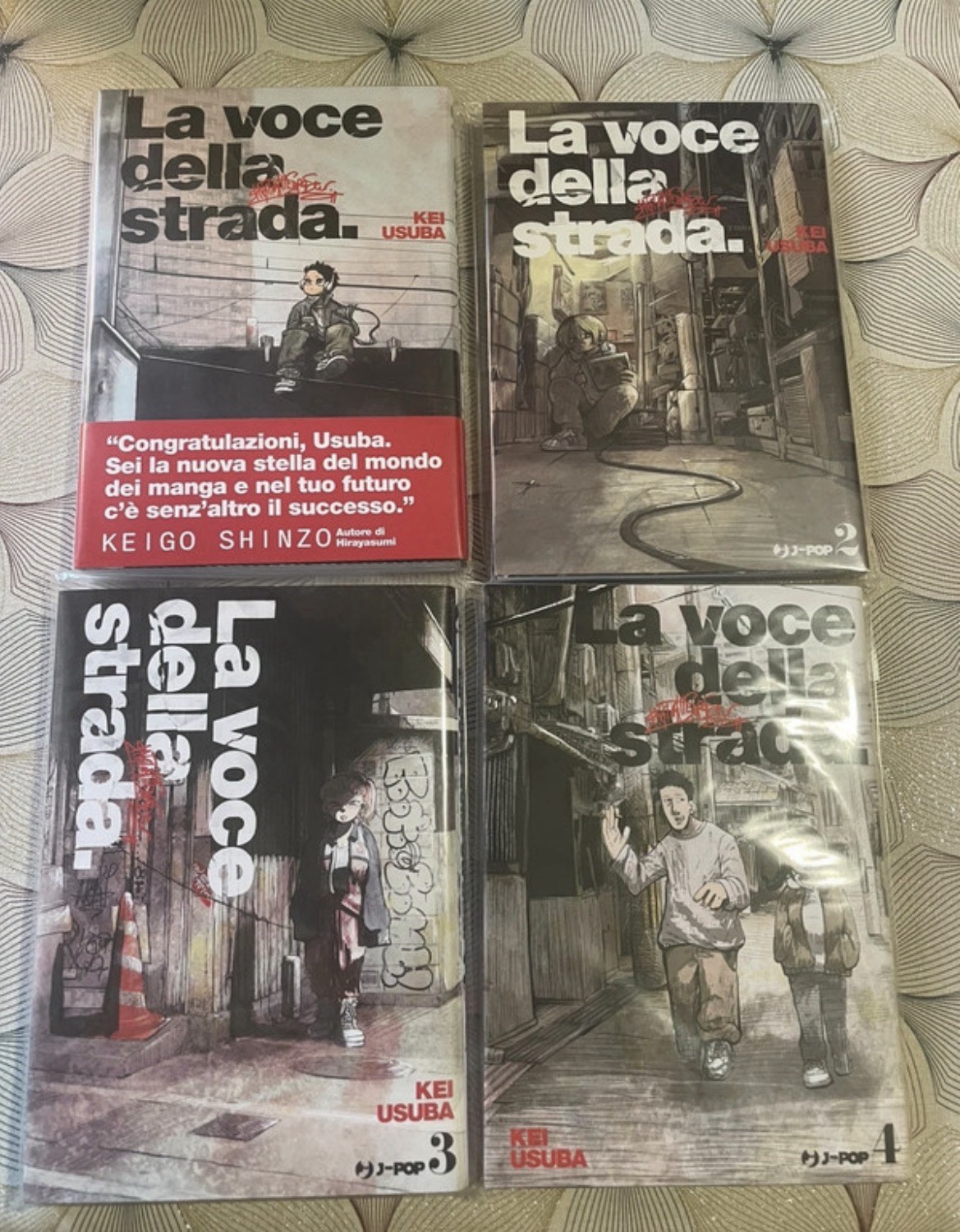 La voce della strada 1/4 manga j-pop nuovi imbustati