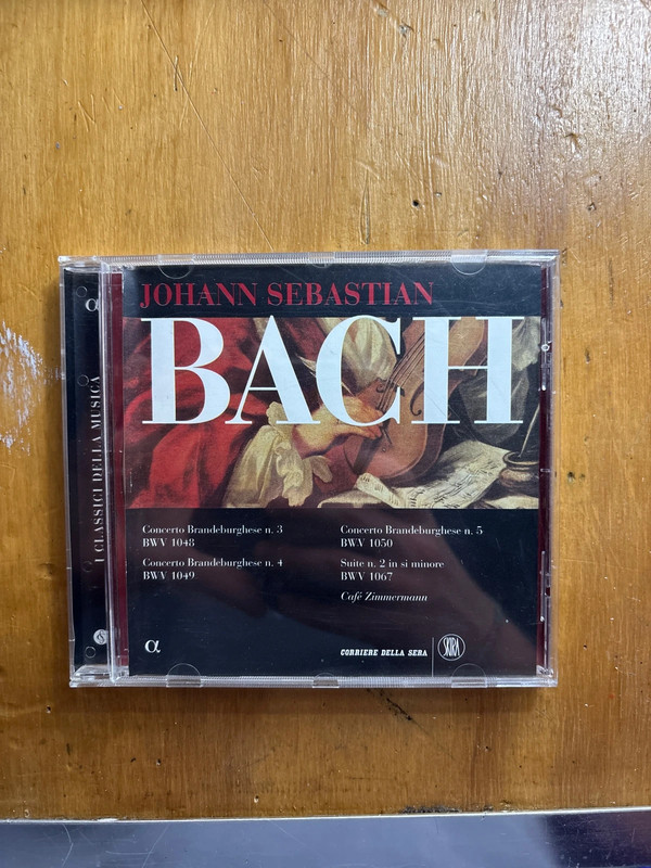 CD musica classica di Bach