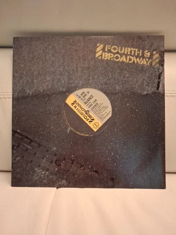 Nuance Featuring Vikki Love – Loveride 12" 1984