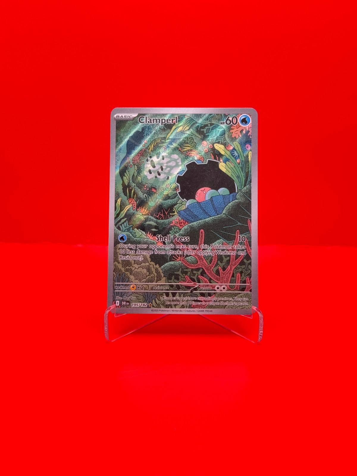 Clamperl 195/182 Sv10: Destinated Rivals Holo