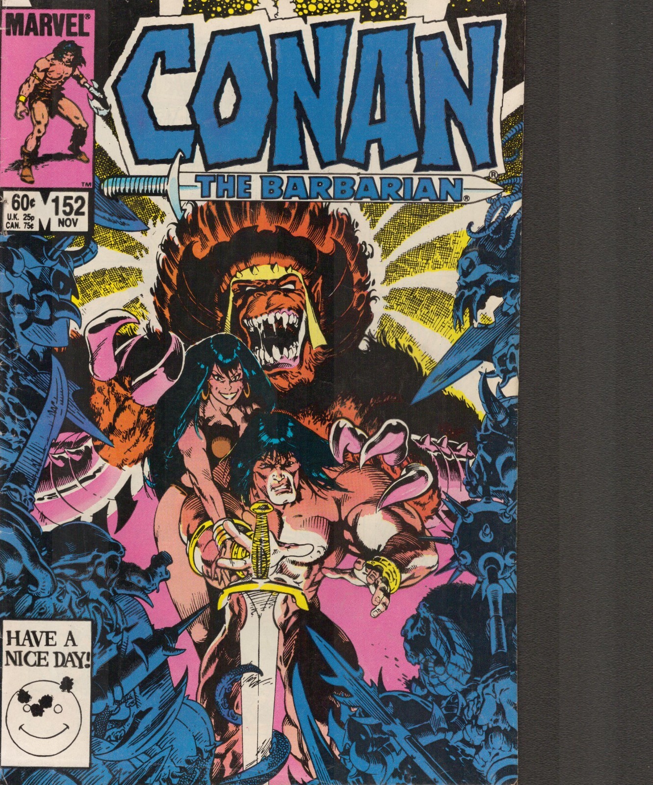 55206: MARVEL CONAN IL BARBARO #152 Grado VF