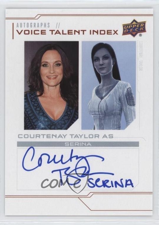 2024 Halo Legacy Collection Voice Talent Index Courtenay Taylor #VT-CT Auto 1ji7