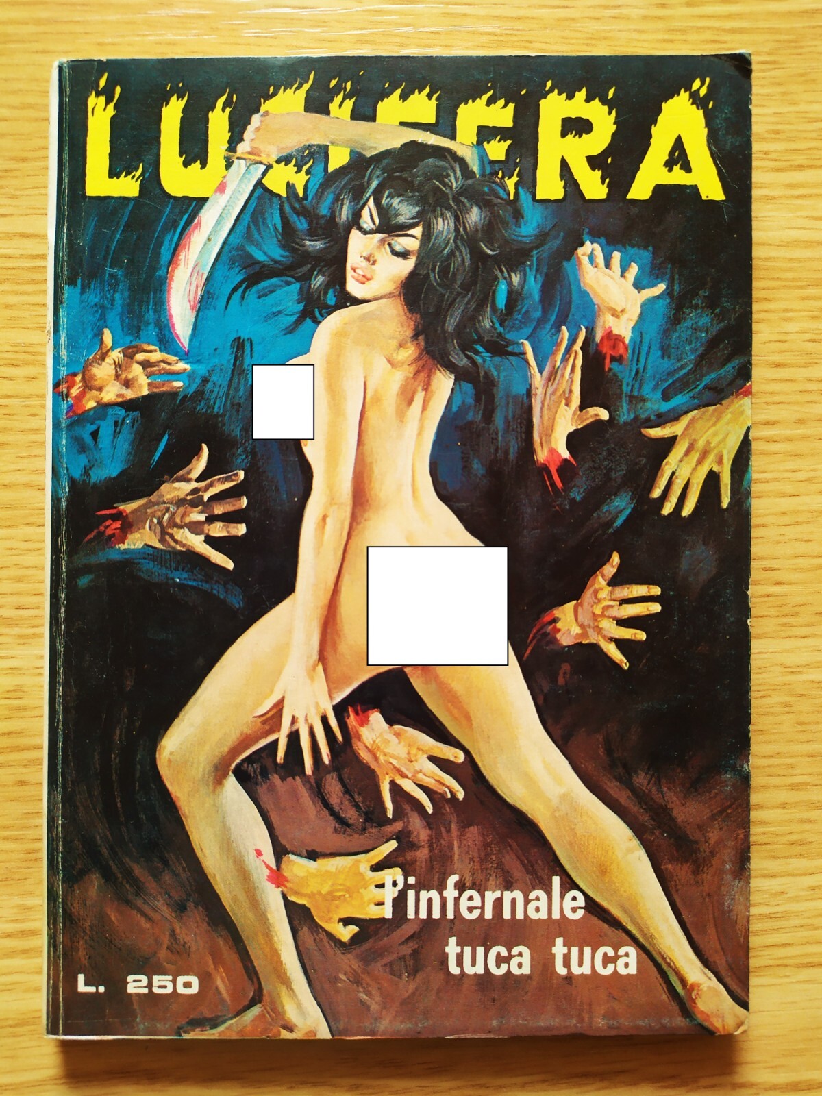 LUCIFERA n. 64 - 1975 - L'infernale tuca tuca - OTTIMO - EDIPERIODICI