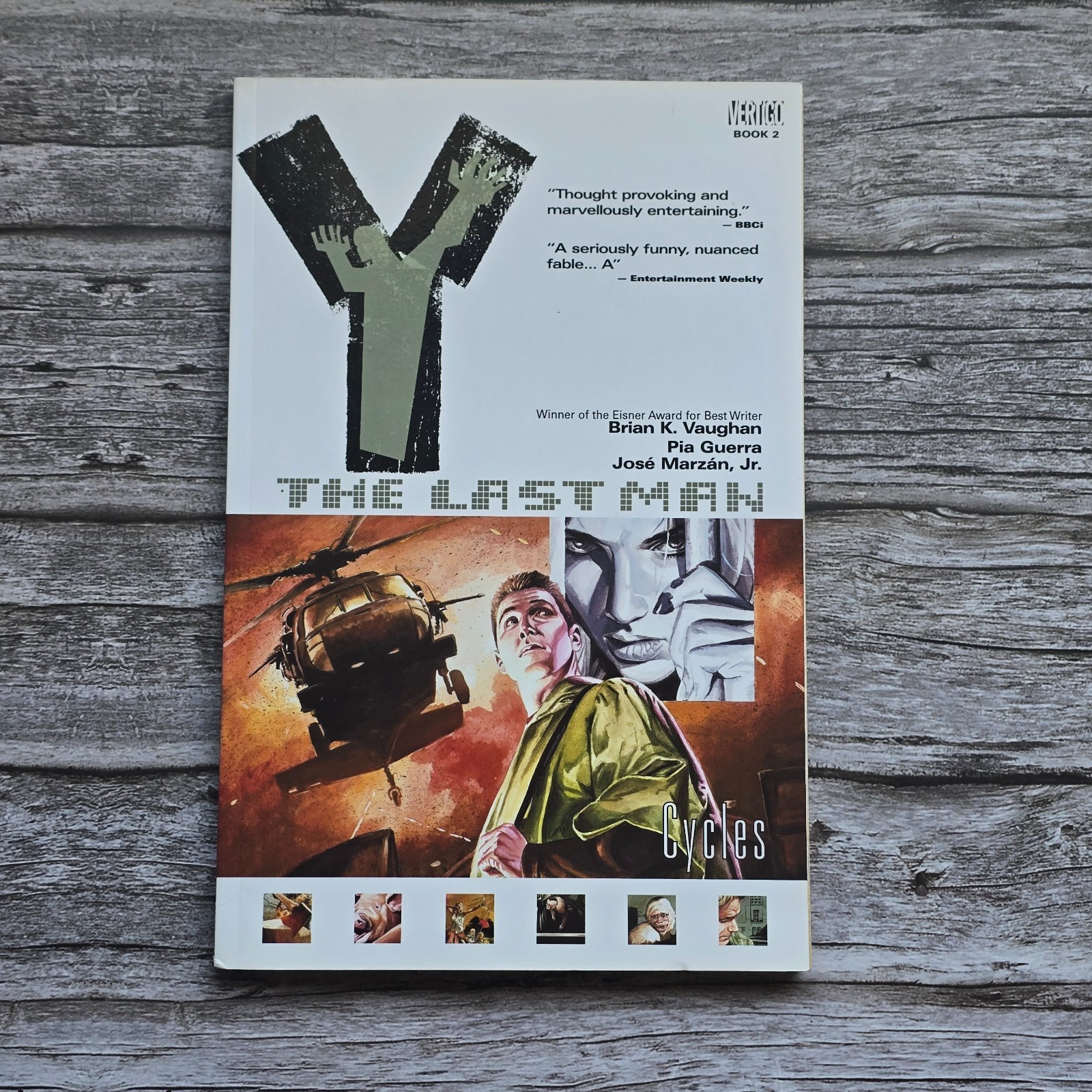 Y The Last Man Book 2, Cycles, DC Vertigo Comics 2003