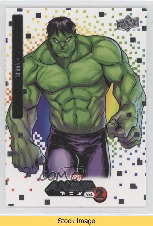 2023 Upper Deck Marvel Anime Vol 2 Color Spiral Hulk #33 LEGGI 0acquisto