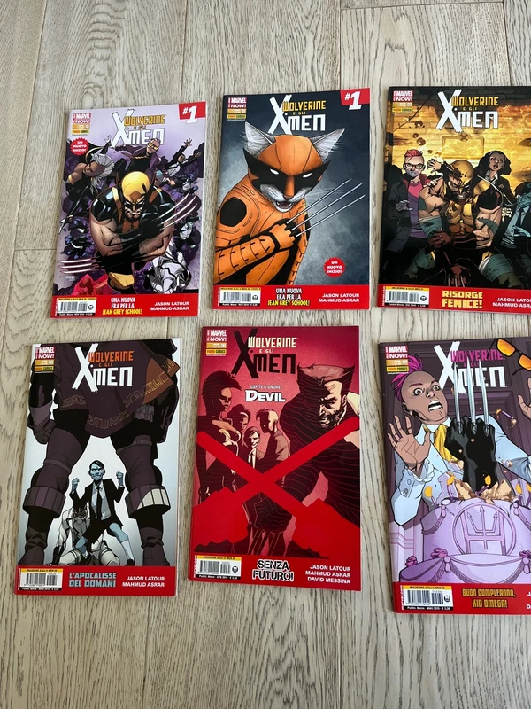 Wolverine e gli Xman dal n.30 al 44