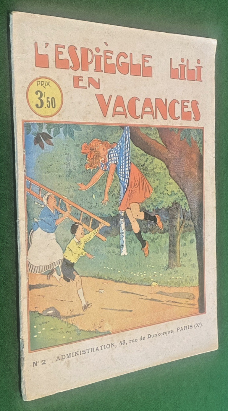 L'espiègle LILI en Vacances -  N°2 - Edition SPE - Septembre 1930 -   Bel Etat