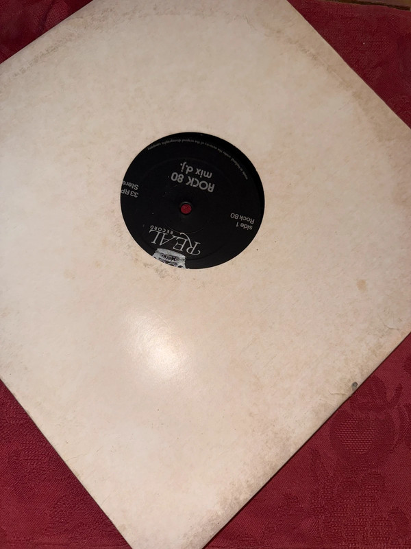 Vinile 12’ Rock 80 - Mix Dj / Artisti Vari