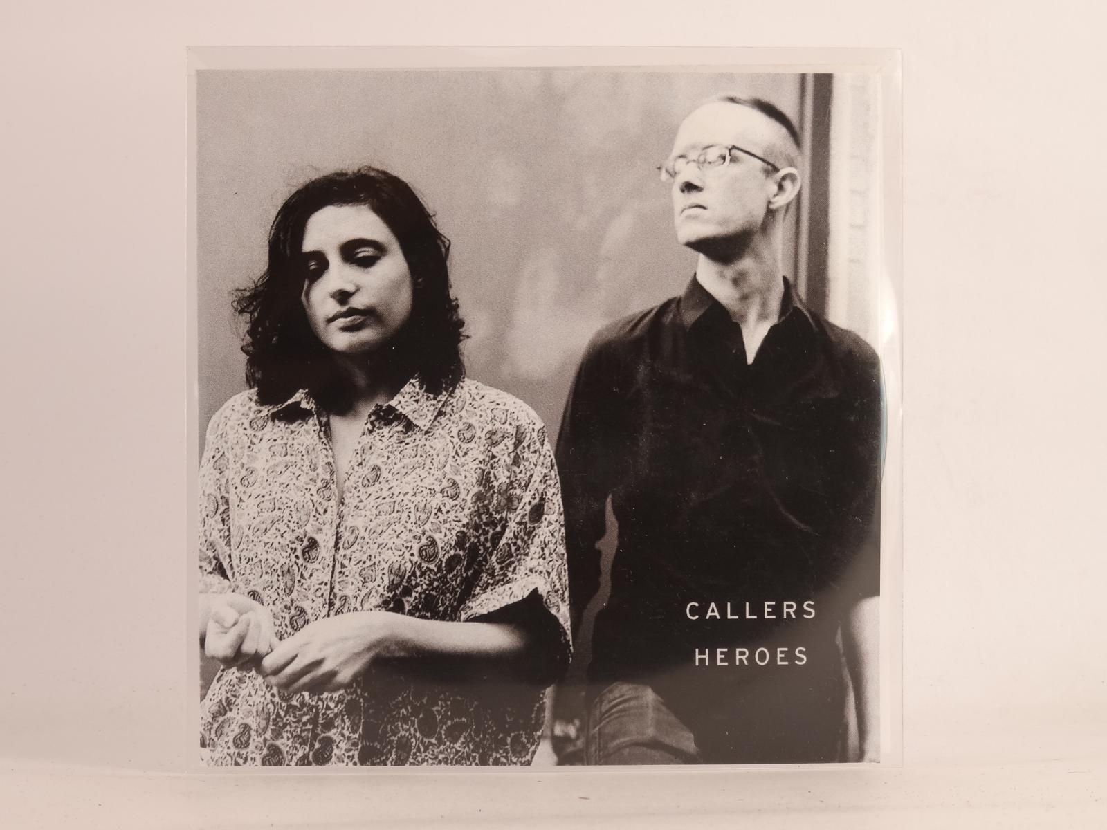 CALLERS HEROES (F12) 1 Track Promo CD Single plus Picture Sleeve PARTISAN RECORD
