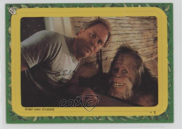 1987 Adesivi Harry e gli Henderson John Lithgow con George Henderson 0kb5