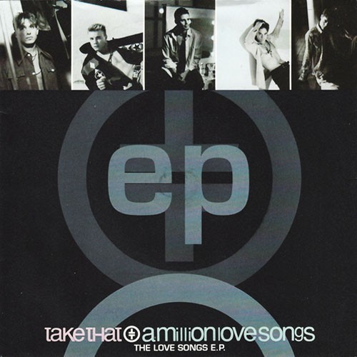 Take That - A Million Love Songs The Love Songs EP 7" Vinyl 1992 - AJFN - EX/VG+