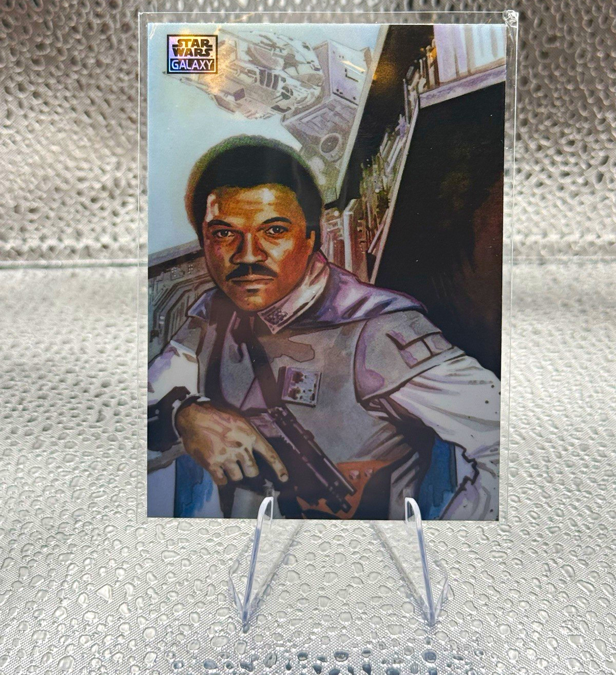 Topps 2026 Star Wars Galaxy #90 Archivio Rifrattore Lando Calrissian