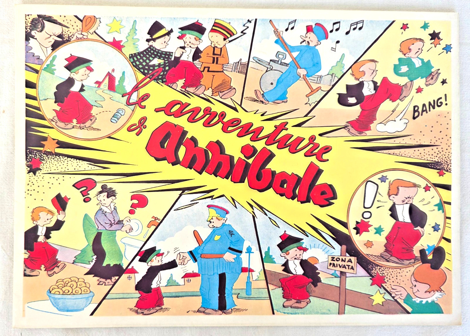 LE AVVENTURE DI ANNIBALE (JUST KIDS - A. CARTER) 1936 NERBINI RISTAMPA DEL 1970