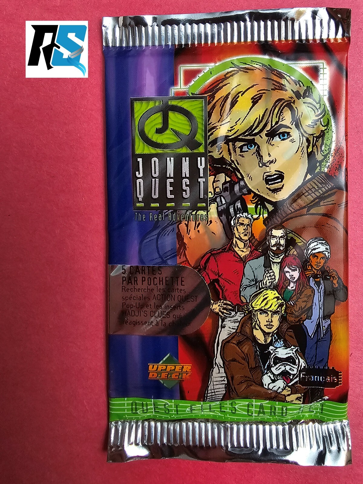 1996 Upper Deck Jonny Quest Trading Cards – Factory Sealed – TV Series (French)
