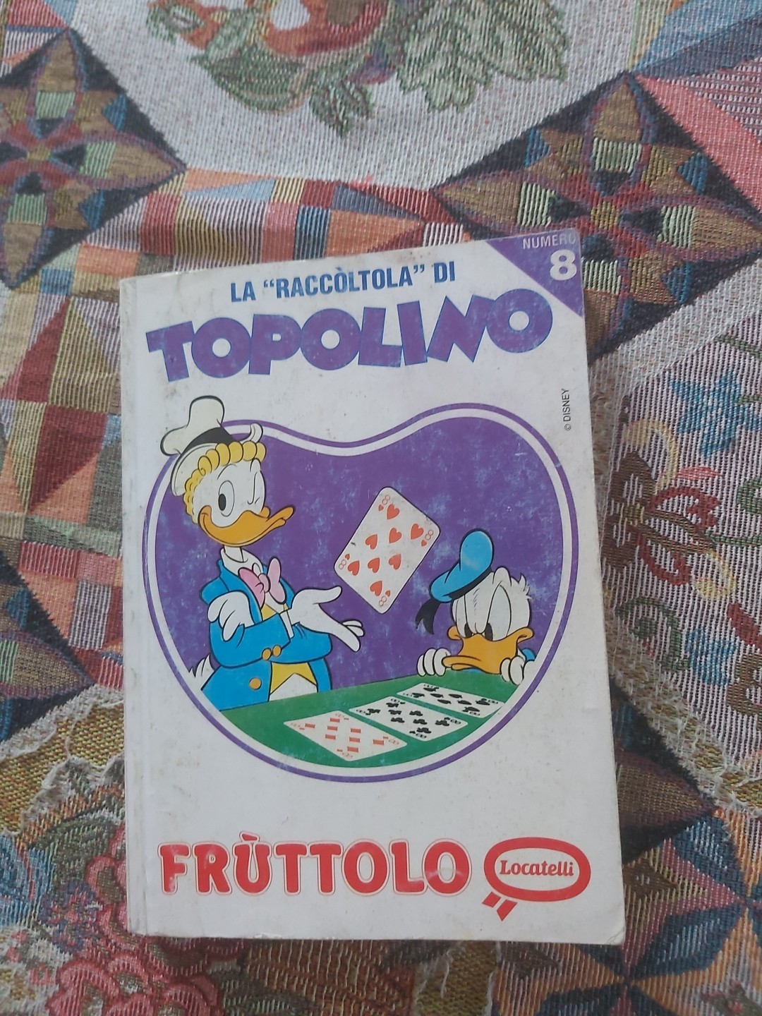 Walt Disney La Raccoltola Di Topolino Fruttolo N. 8 Del 1990 