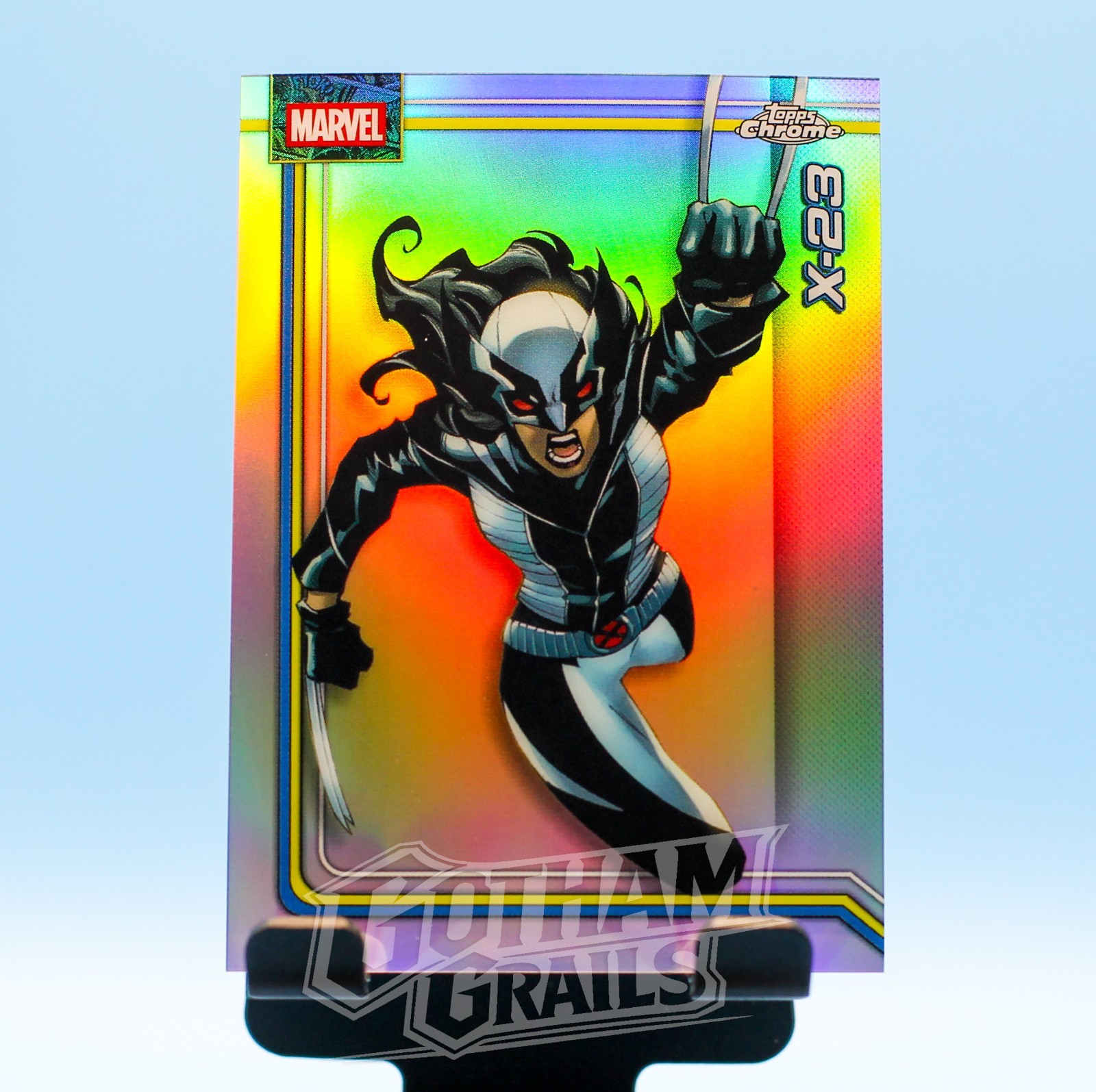 2026 Topps Chrome Marvel Comics #200 X-23 rifrattore