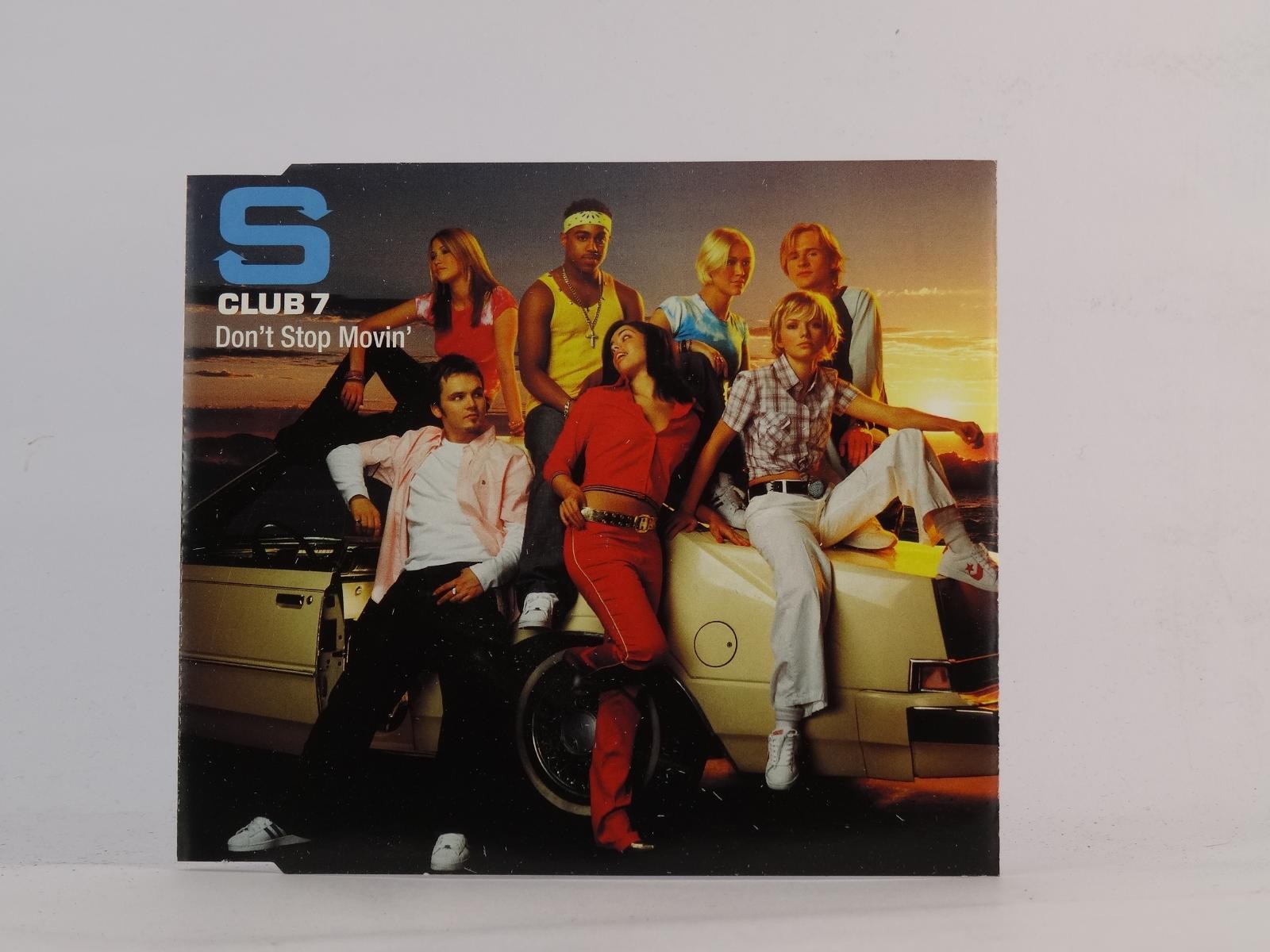 S CLUB 7 DON'T STOP MOVIN' (I74) 4 Track CD Single including Picture Sleeve POLY