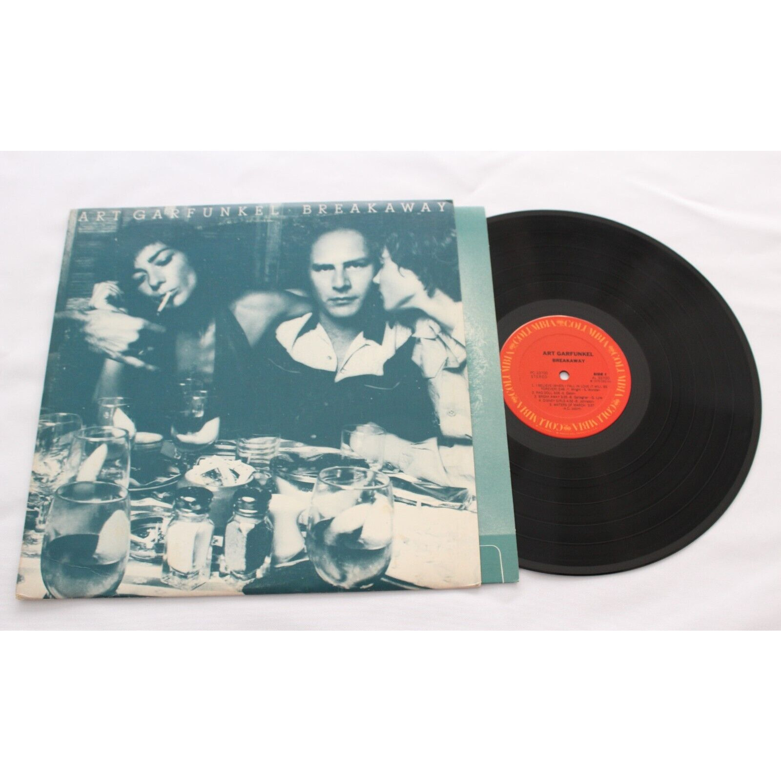 ART GARFUNKEL BREAKAWAY LP WITH INSERT 12" VINYL RECORD, COLUMBIA PC33700