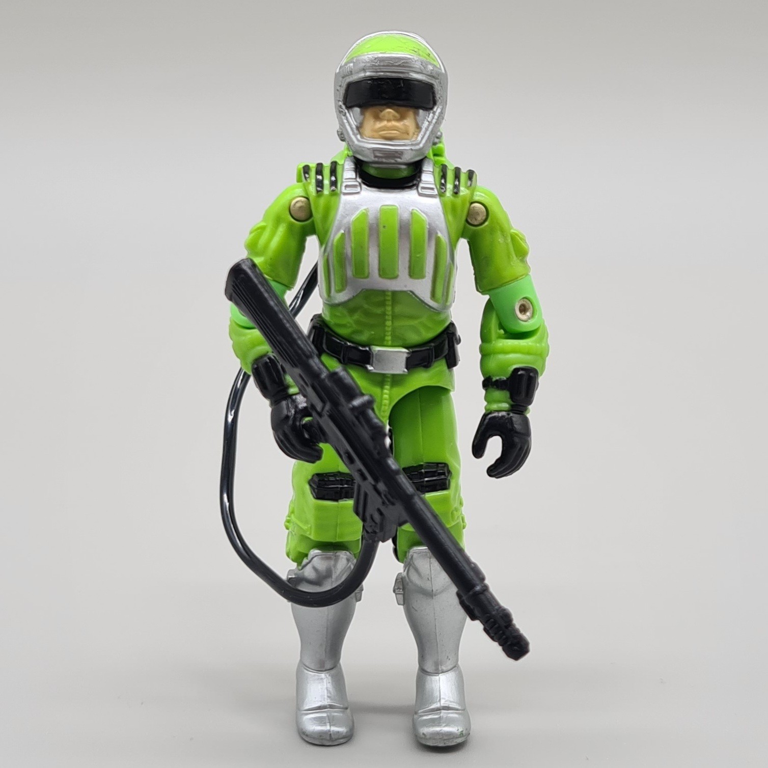 Figurina fantascientifica GI Joe Action Force vintage 1986 originale completa Hasbro