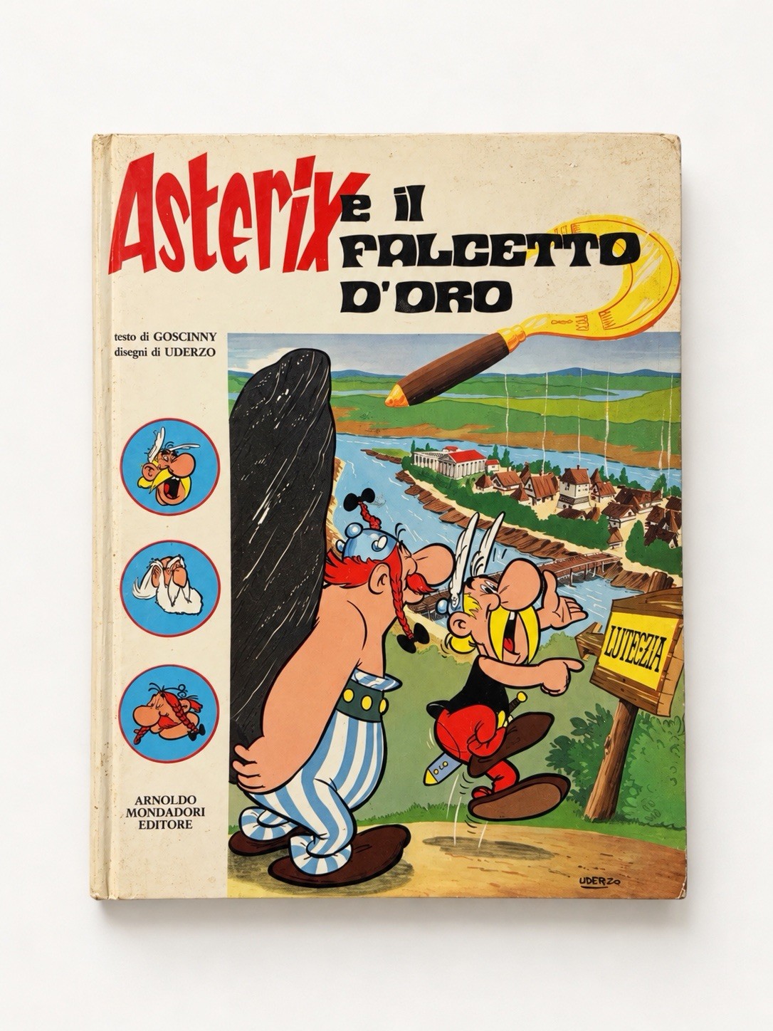 Arnoldo Mondadori Editore Asterix e il falcetto d'oro 1969 cartonato a colori