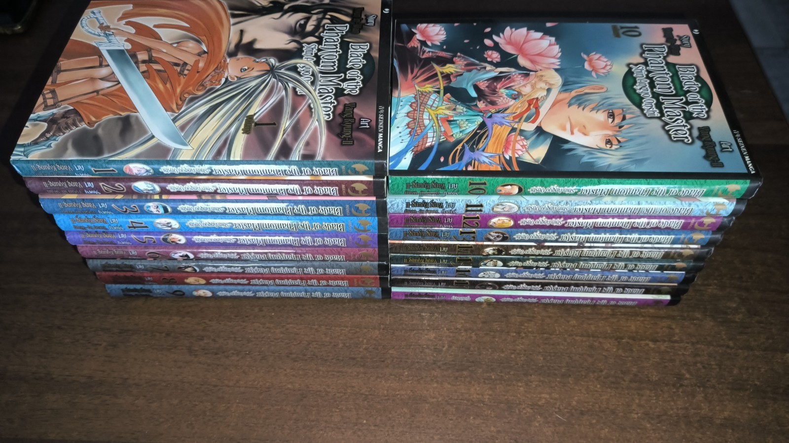 BLADE OF THE PHANTOM MASTER SERIE COMPLETA 1/17 + SPECIALE J-POP MANGA SEINEN