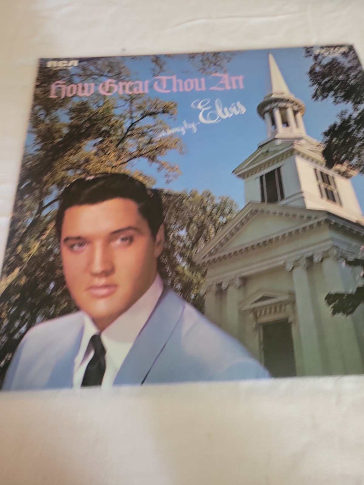 Elvis Presley How Great Thou Art Vinyl LP RCA Victor LSP-3758 Stereo Gospel 12"