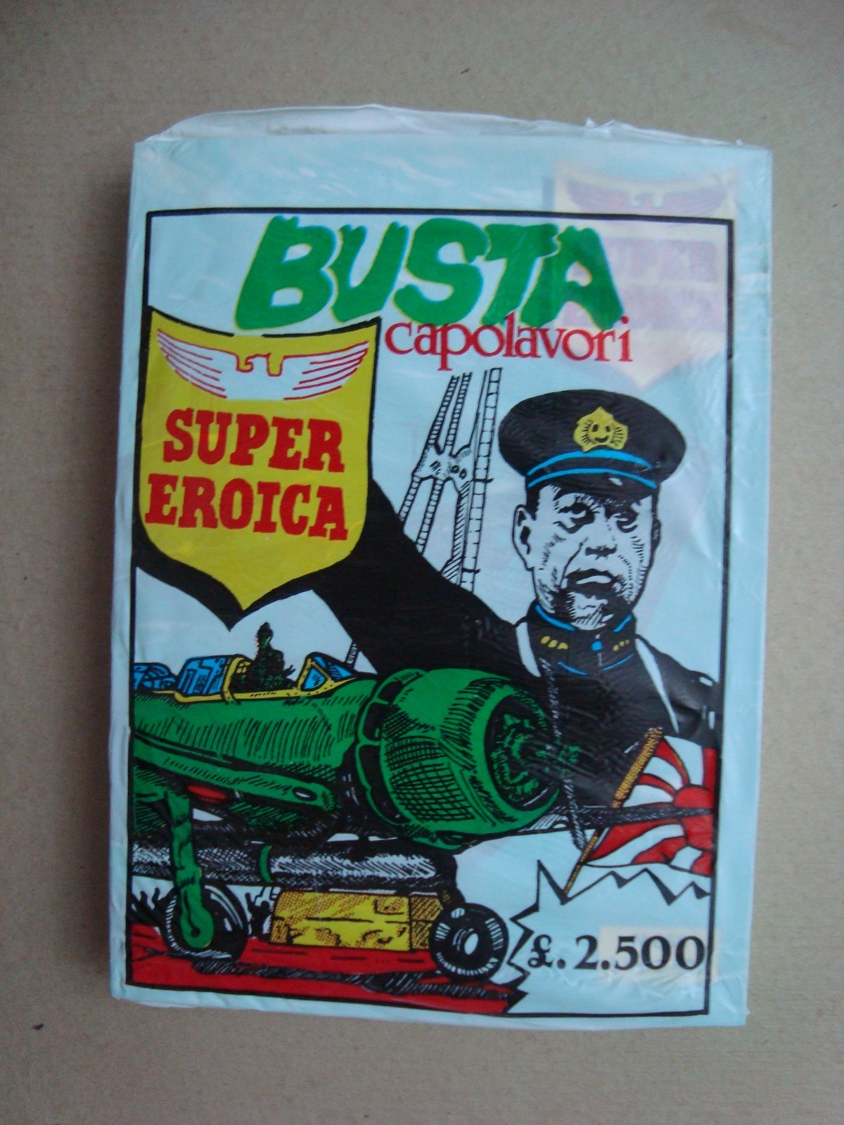 busta capolavori "super eroica" ed.tecnograf 1993