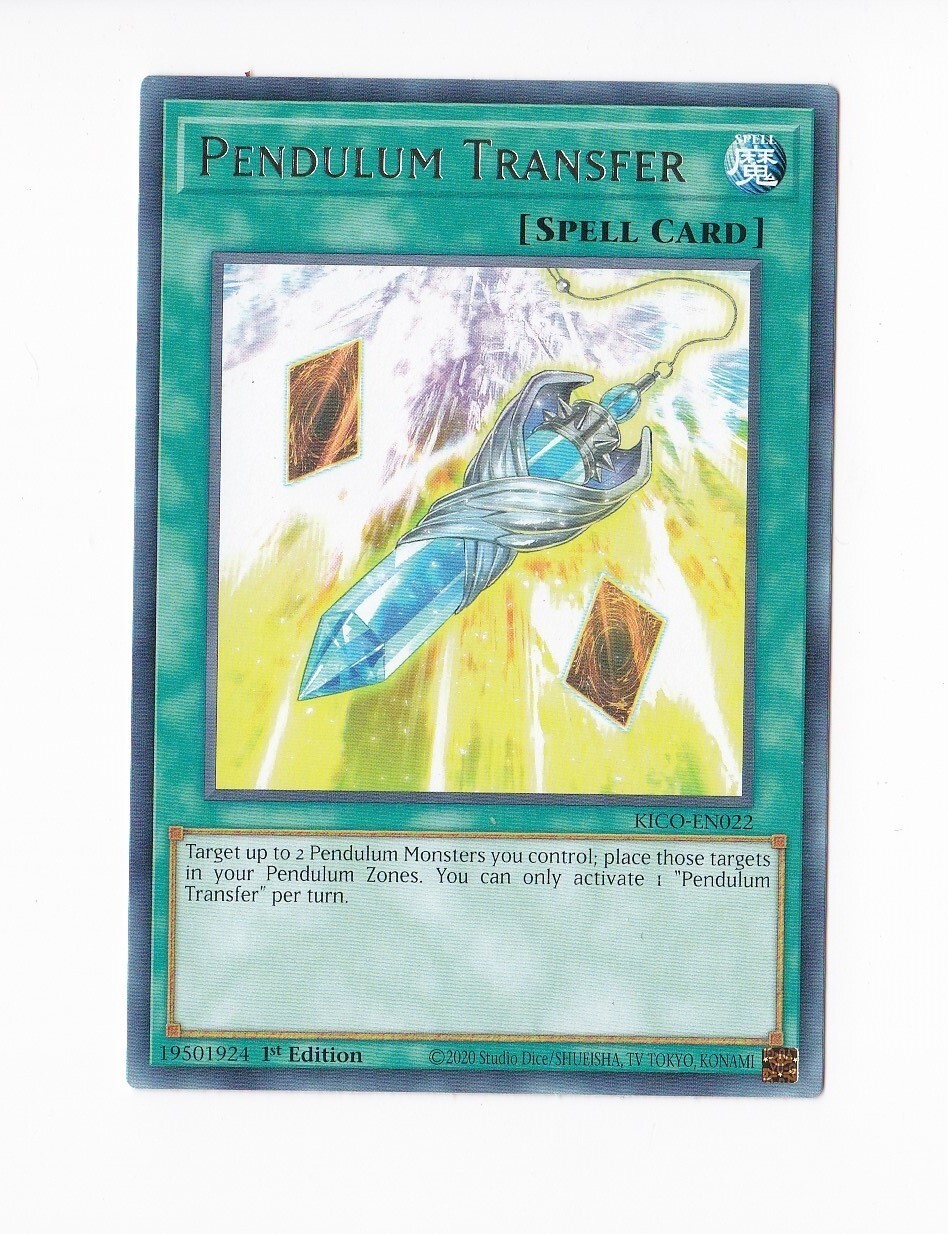 Konami YuGiOh 2020! 1ª Edizione - Trasferimento Pendolo KICO-EN022
