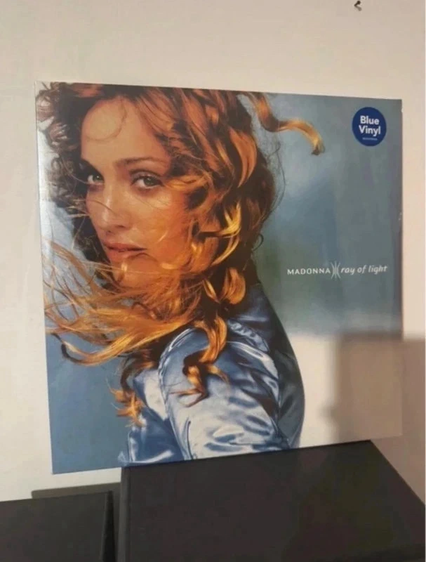 Madonna Ray of light blue vinyl