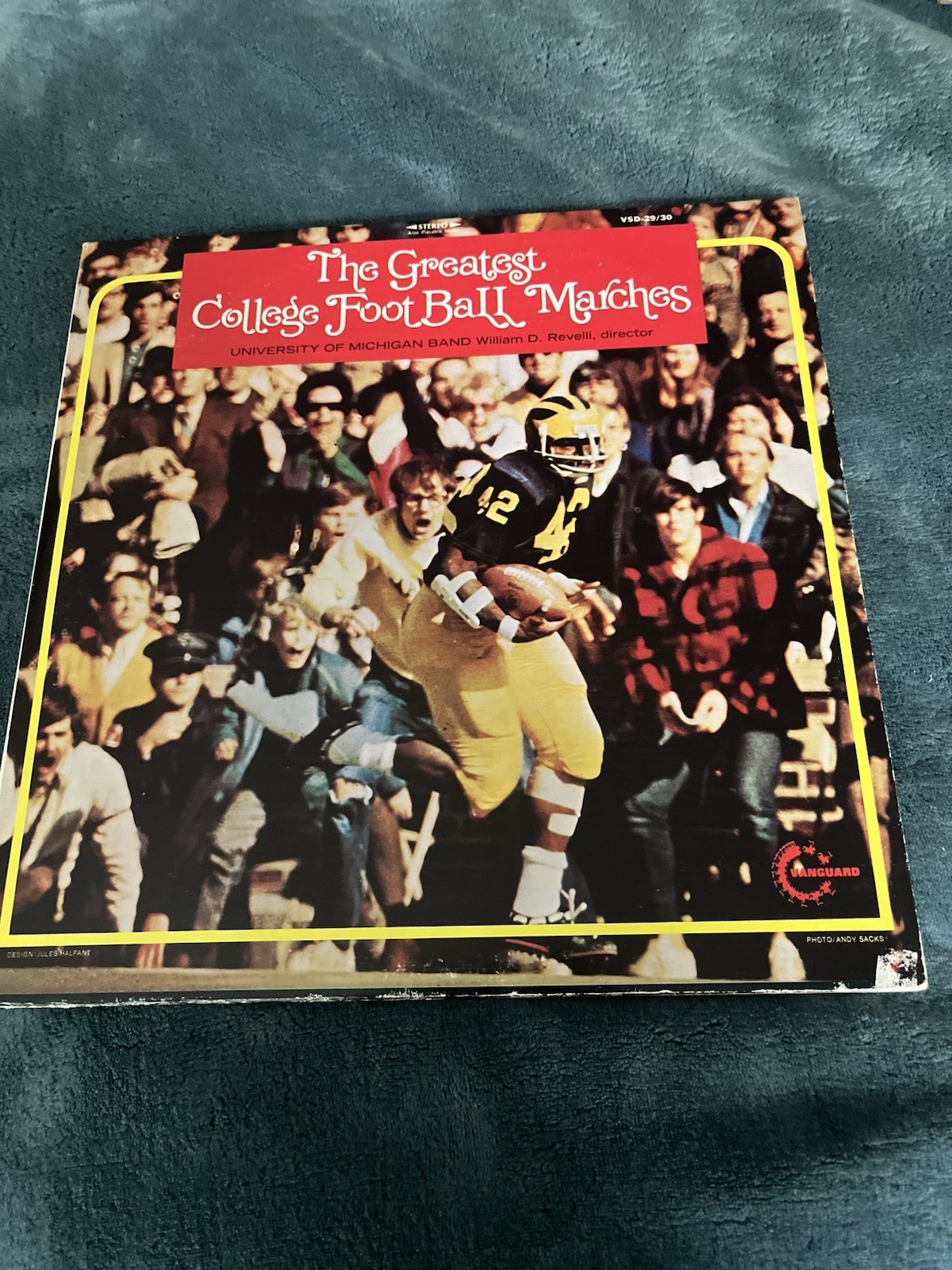 The Greatest College Football Marches Vinyl LP Record Super Clean See Pics